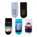 Multi-Pack South Park Ankle Socks - 5 Pair at Spencer's