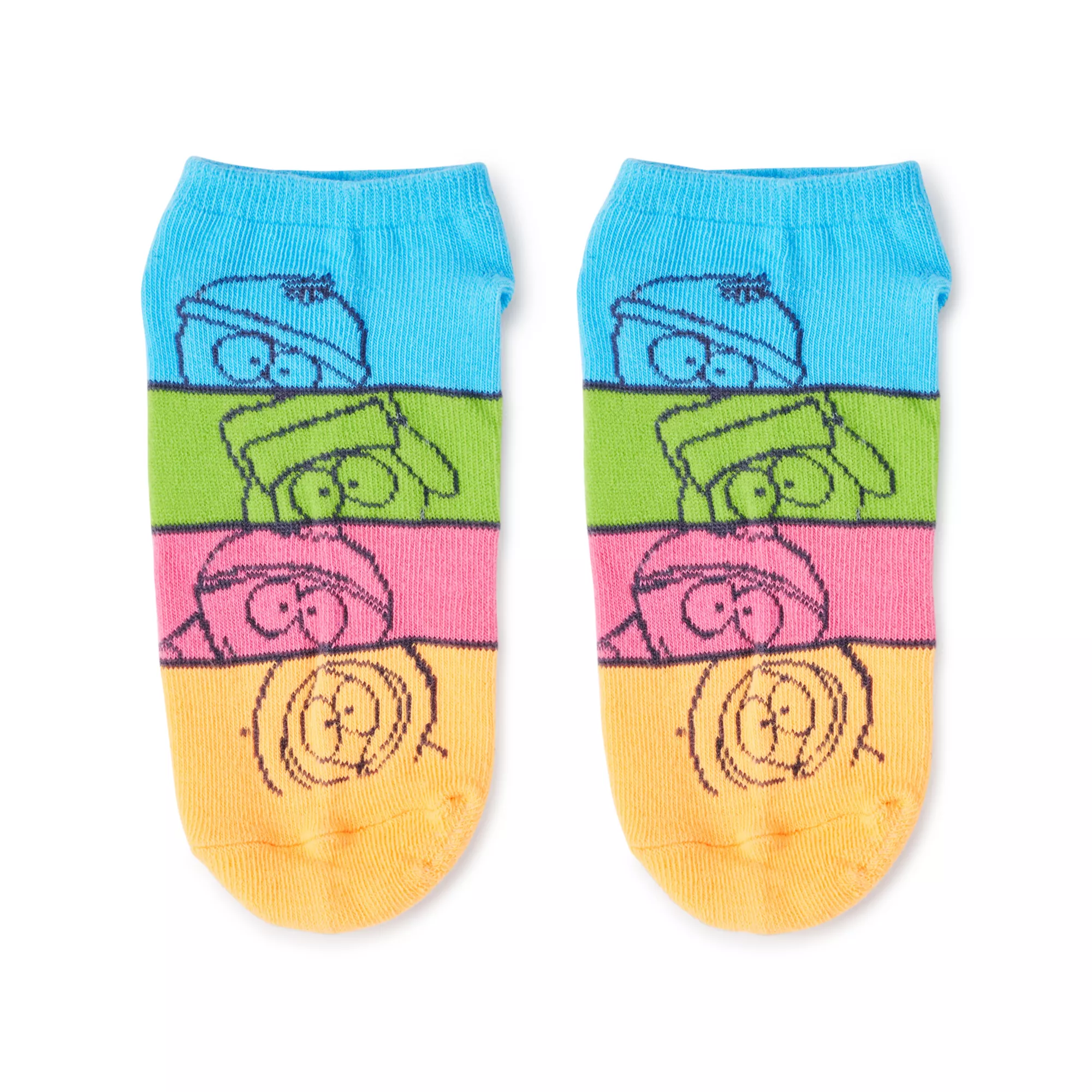 Multi-Pack South Park Characters Ankle Socks - 5 Pair at Spencer's