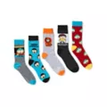 Funny South Park Characters Crew Socks - 5 Pack at Spencer's