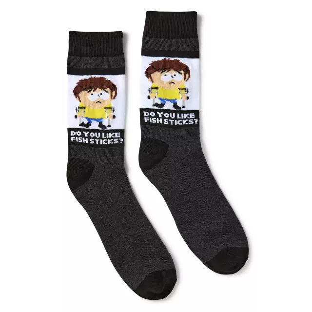 Funny South Park Characters Crew Socks - 5 Pack at Spencer's
