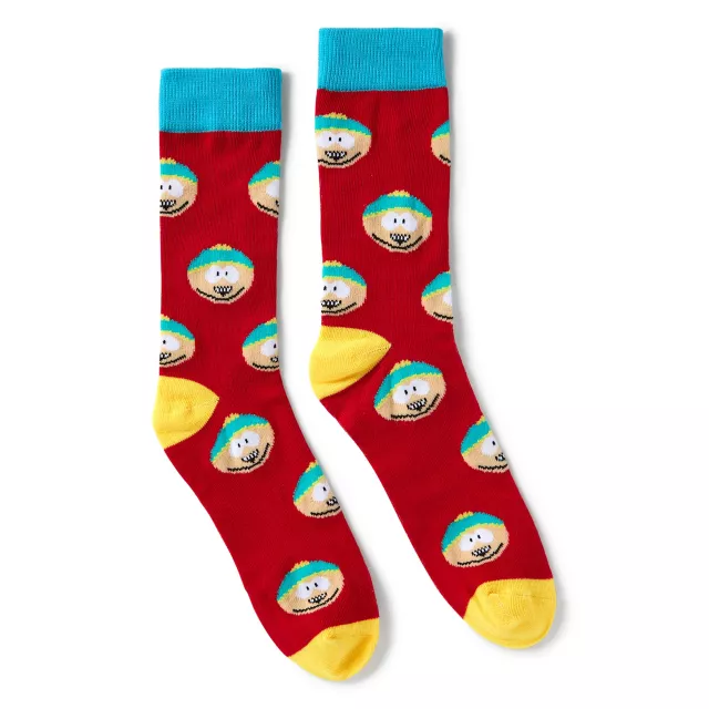 Funny South Park Characters Crew Socks - 5 Pack at Spencer's