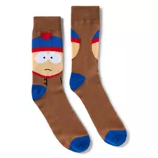 South Park Character Faces Crew Socks - 5 Pack at Spencer's