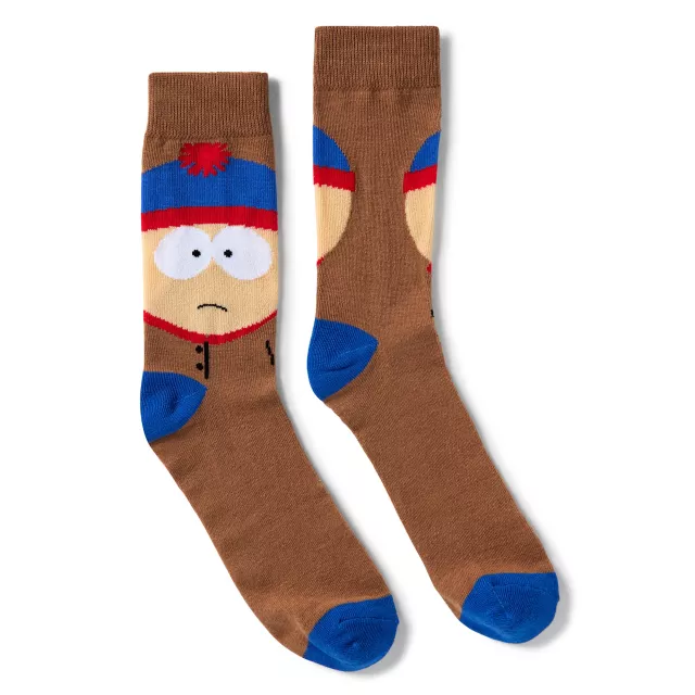 South Park Character Faces Crew Socks - 5 Pack at Spencer's