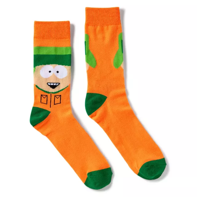 South Park Character Faces Crew Socks - 5 Pack at Spencer's