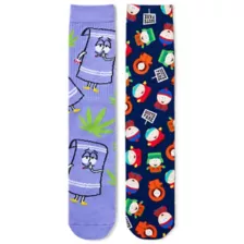 Multi-Pack Towelie and Friends Crew Socks 2 Pair - South Park at Spencer's