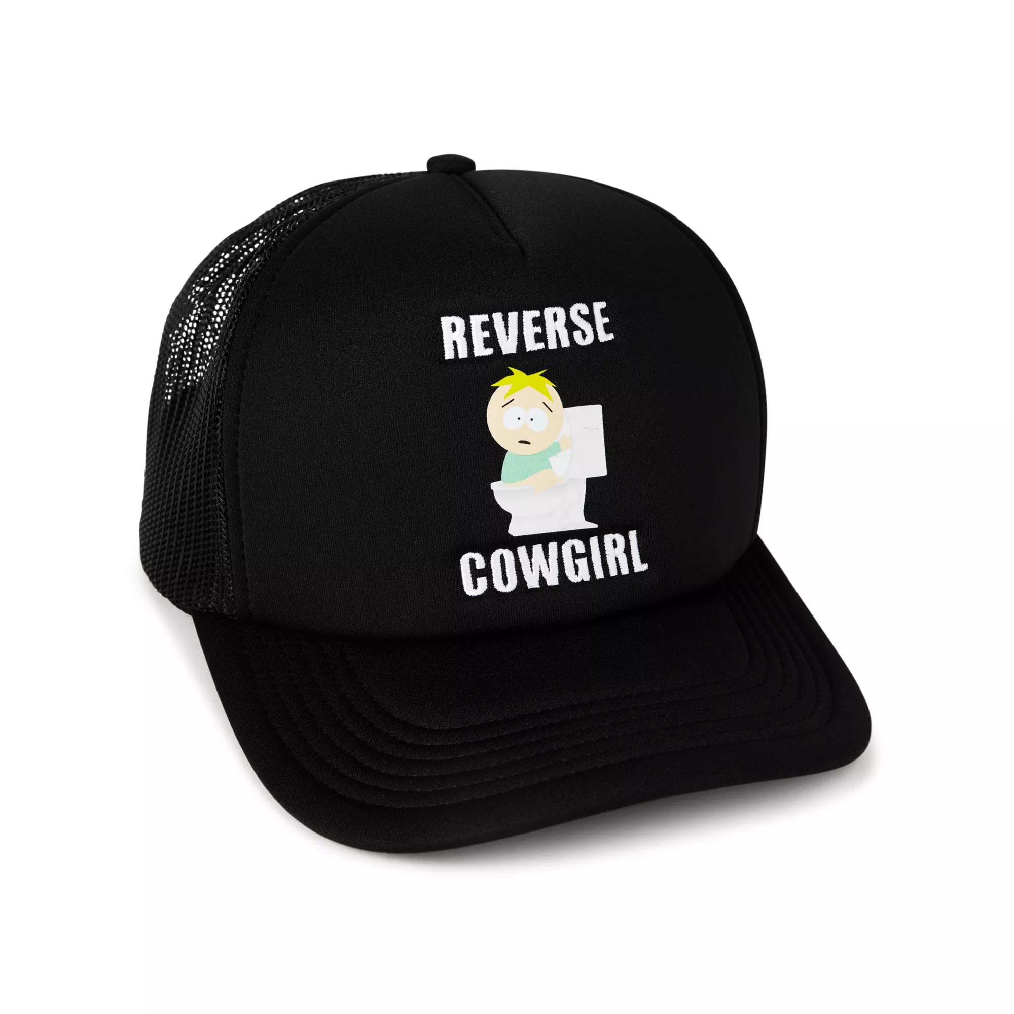 Reverse Cowgirl Trucker Hat - South Park at Spencer's