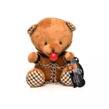 Gagged Teddy Bear Plush at Spencer's