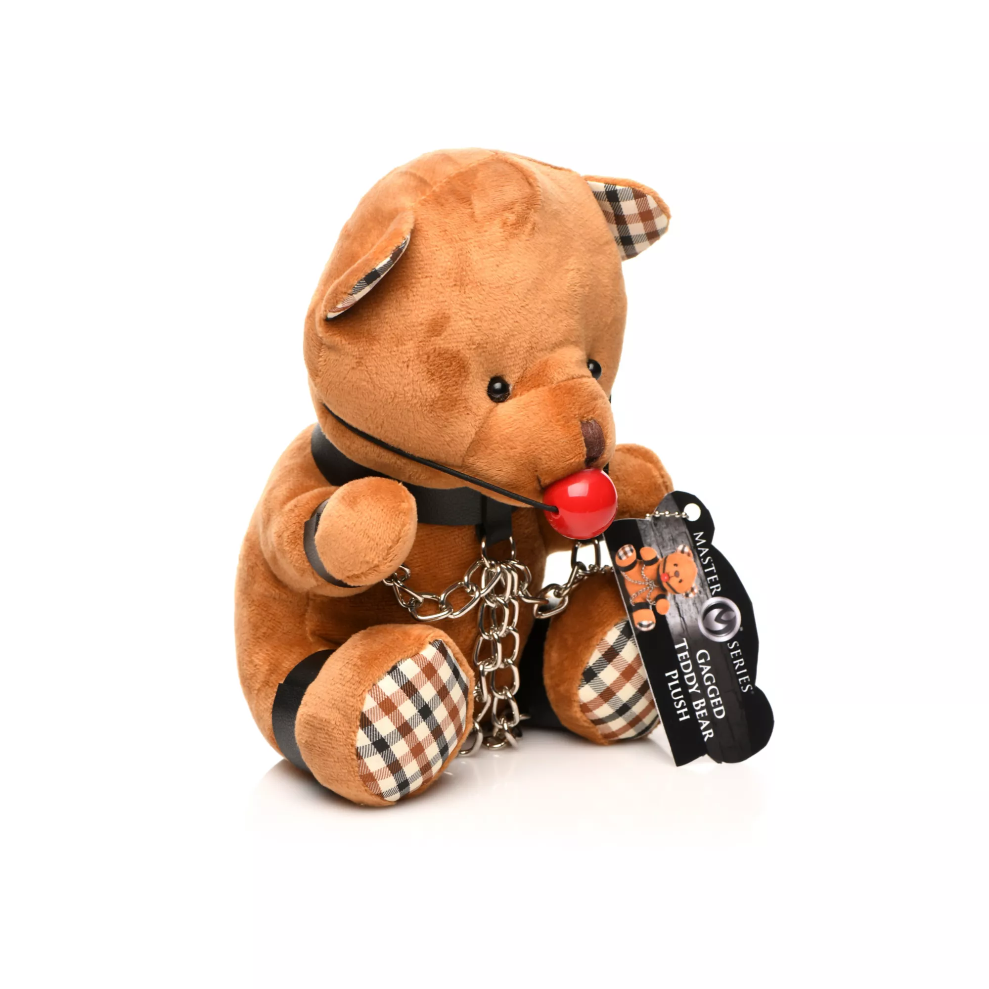 Gagged Teddy Bear Plush at Spencer's