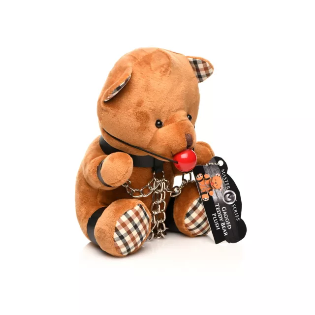 Gagged Teddy Bear Plush at Spencer's