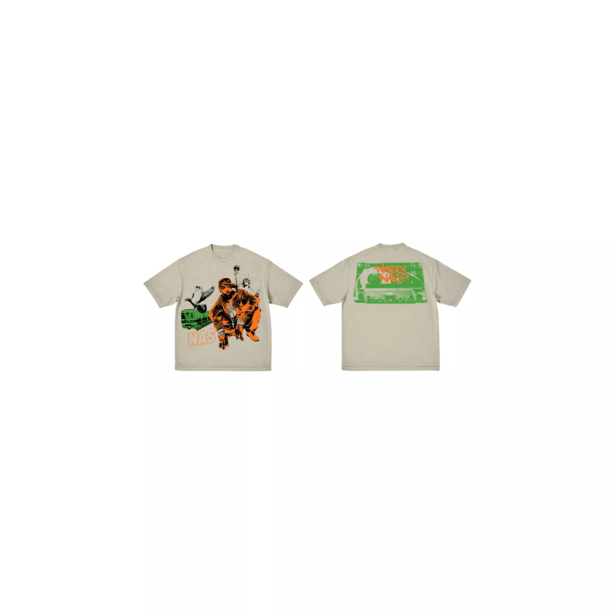 Nasty Tape T Shirt  - NAS at Spencer's