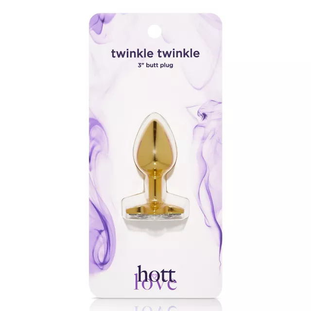Twinkle Twinkle Metal Butt Plug 3 Inch - Hott Love - Spencer's