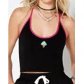 Mushroom Icon Halter Tank Top at Spencer's
