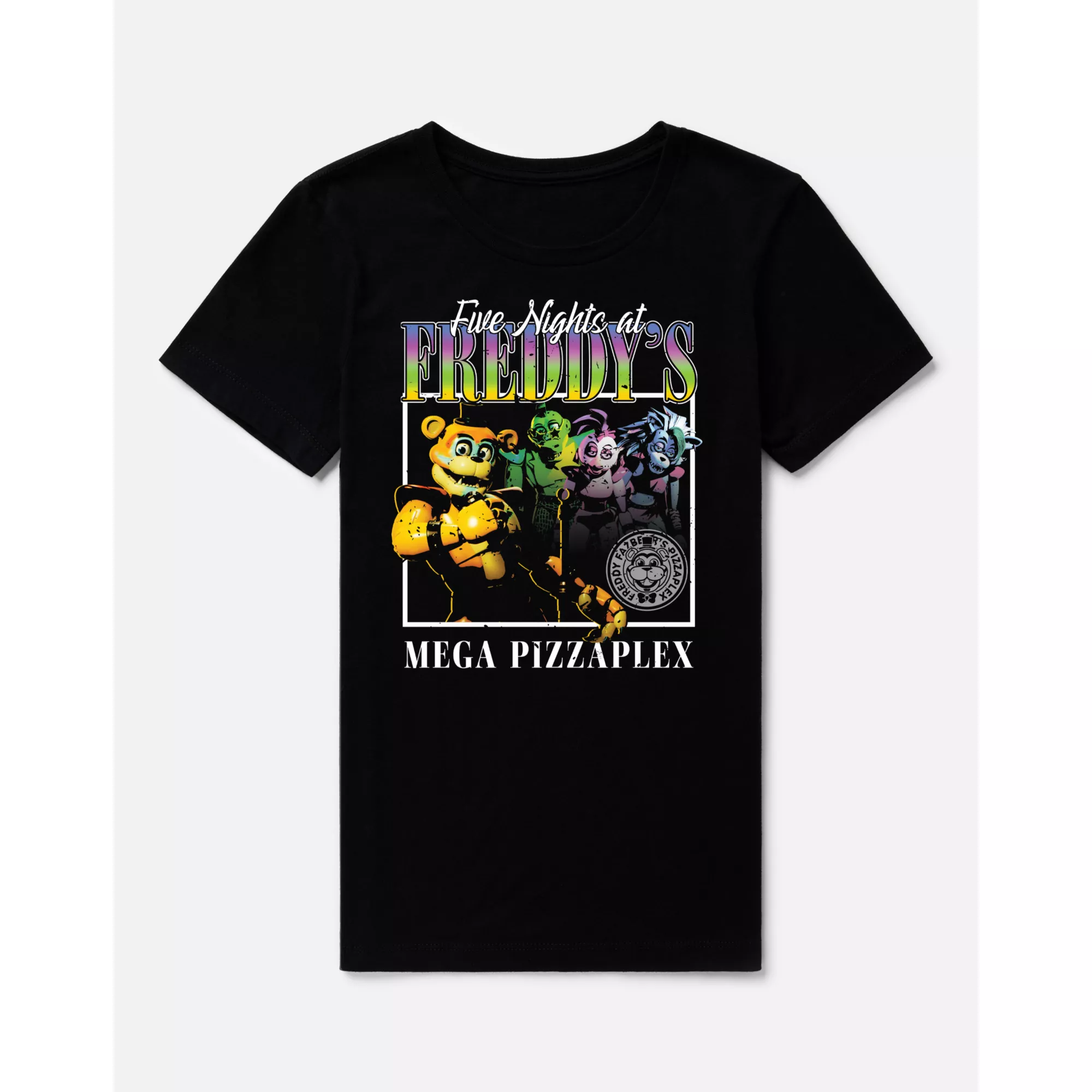 Mega Pizzaplex T Shirt - Five Nights at Freddy's at Spencer's