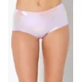 Light Purple Iridescent Booty Shorts at Spencer's