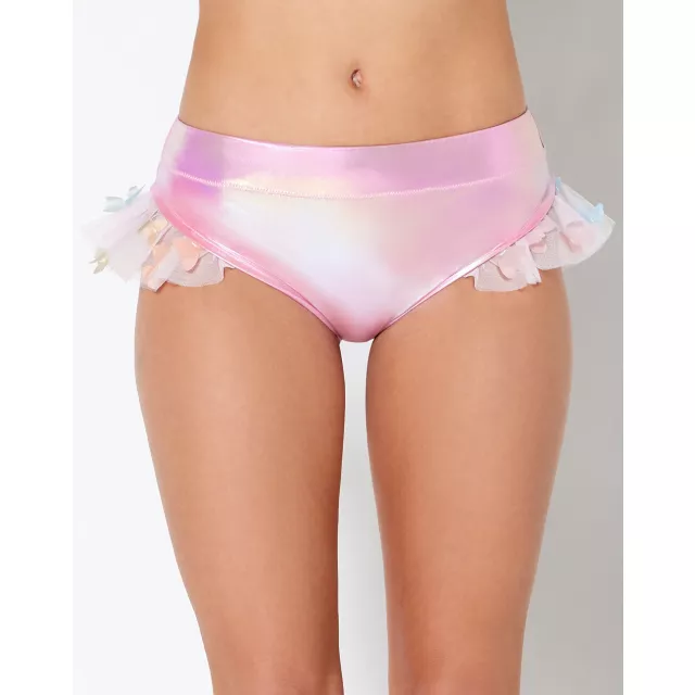 Pink Butterfly Flutter Booty Shorts at Spencer's
