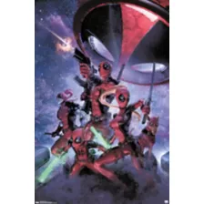 Deadpool Family Poster - Marvel at Spencer's