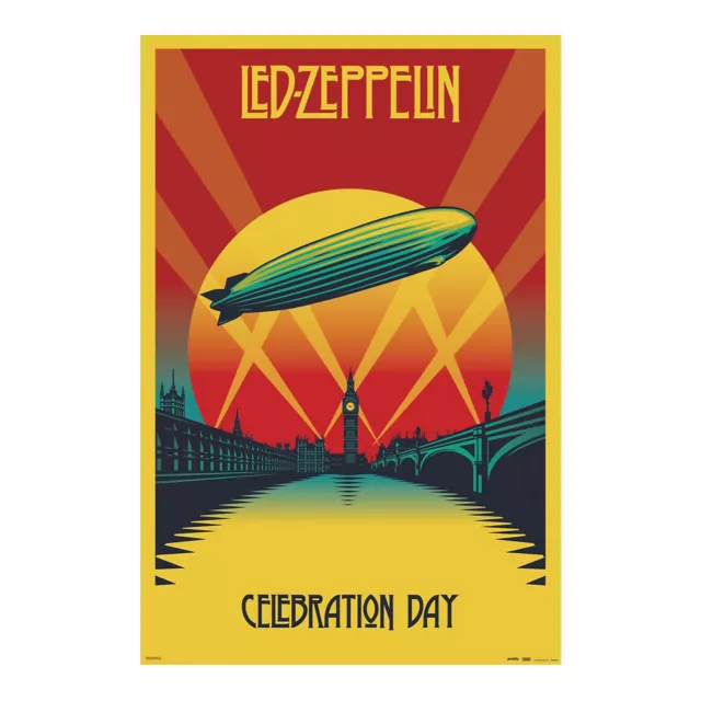 Led Zeppelin Celebration Day Poster at Spencer's