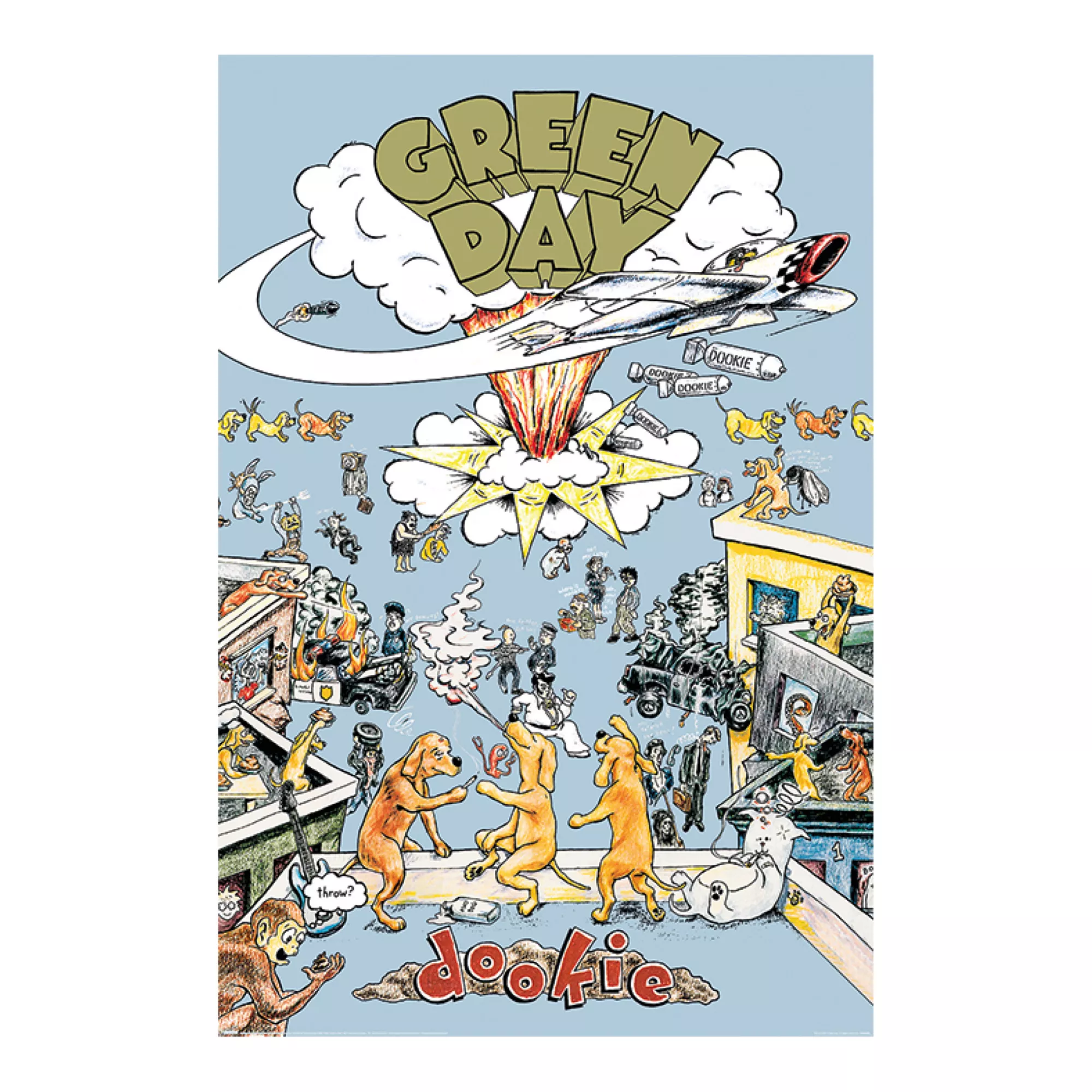 Green Day Dookie Poster at Spencer's