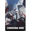 Chainsaw Man Key Art Poster at Spencer's