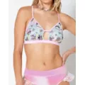 Pastel Mushroom Cutout Bra at Spencer's