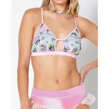 Pastel Mushroom Cutout Bra at Spencer's
