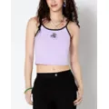 Mushroom Butterfly Halter Tank Top at Spencer's