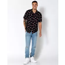 I Heart MILFs Button Down Shirt - Danny Duncan at Spencer's