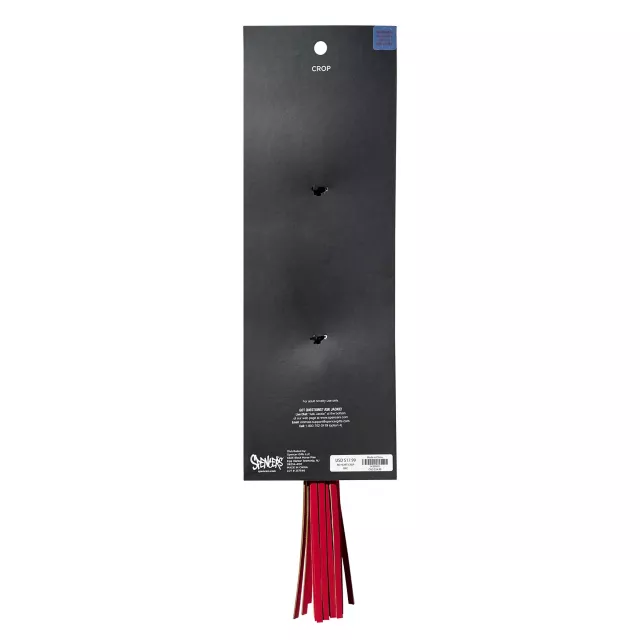 Red Heart Amor Riding Crop and Flogger - Pleasure Bound at Spencer's