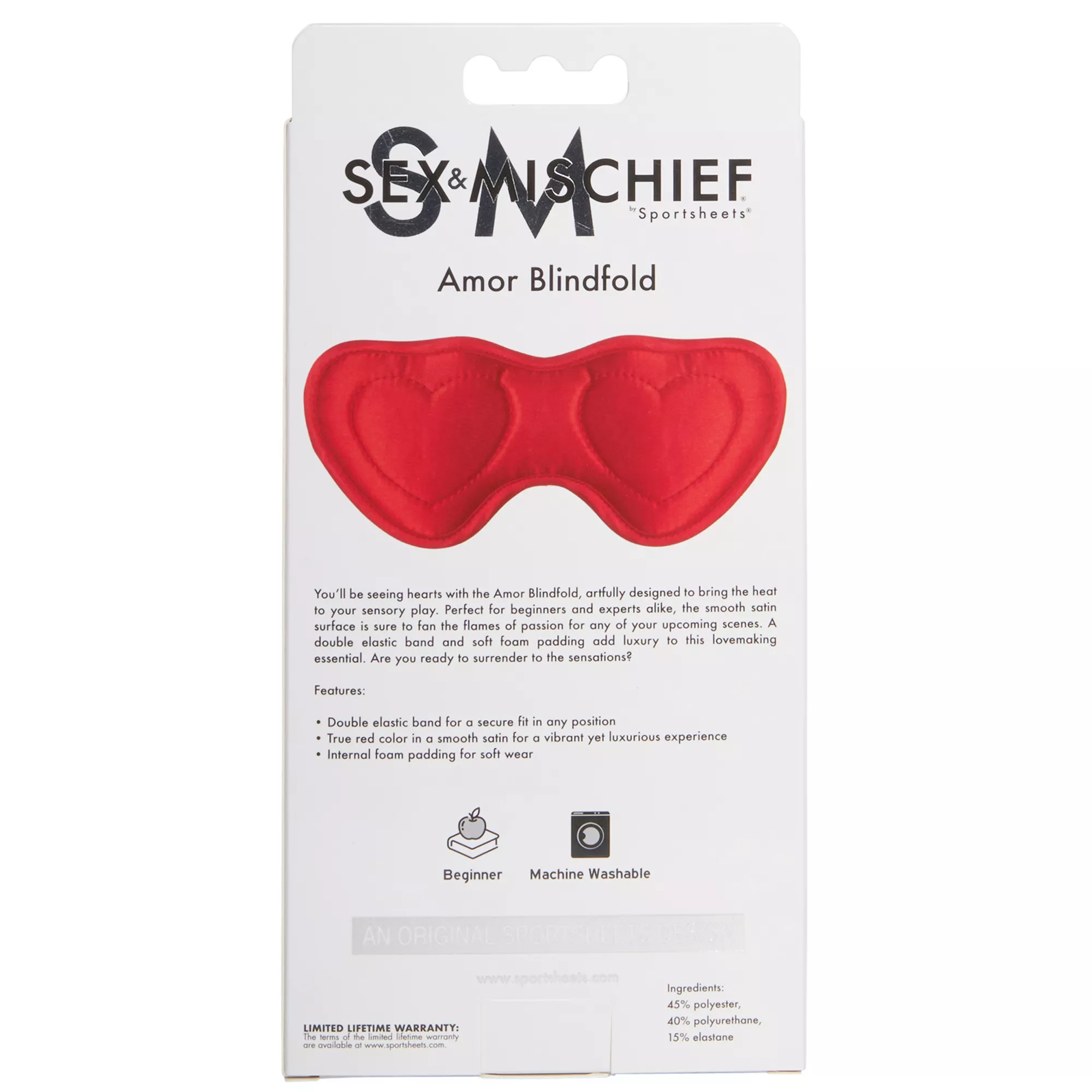 Amor Blindfold at Spencer's