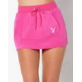 Pink Playboy Pocket Mini Skirt at Spencer's