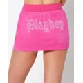 Pink Playboy Pocket Mini Skirt at Spencer's