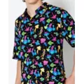 Mushroom Button Down Shirt at Spencer's