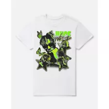 White and Green Juice WRLD Stars T Shirt - Juice WRLD at Spencer's