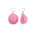 Pink Cowgirl Hat Dangle Earrings at Spencer's