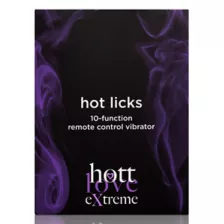 Hot Licks 10-Function Remote Control Vibrator - Hott Love Extreme at Spencer's