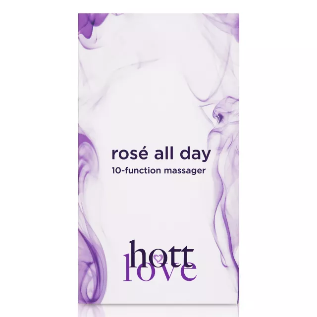 Rosé All Day 10-Function Rechargeable Clitoral Massager 2.6 Inch - Hott Love at Spencer's