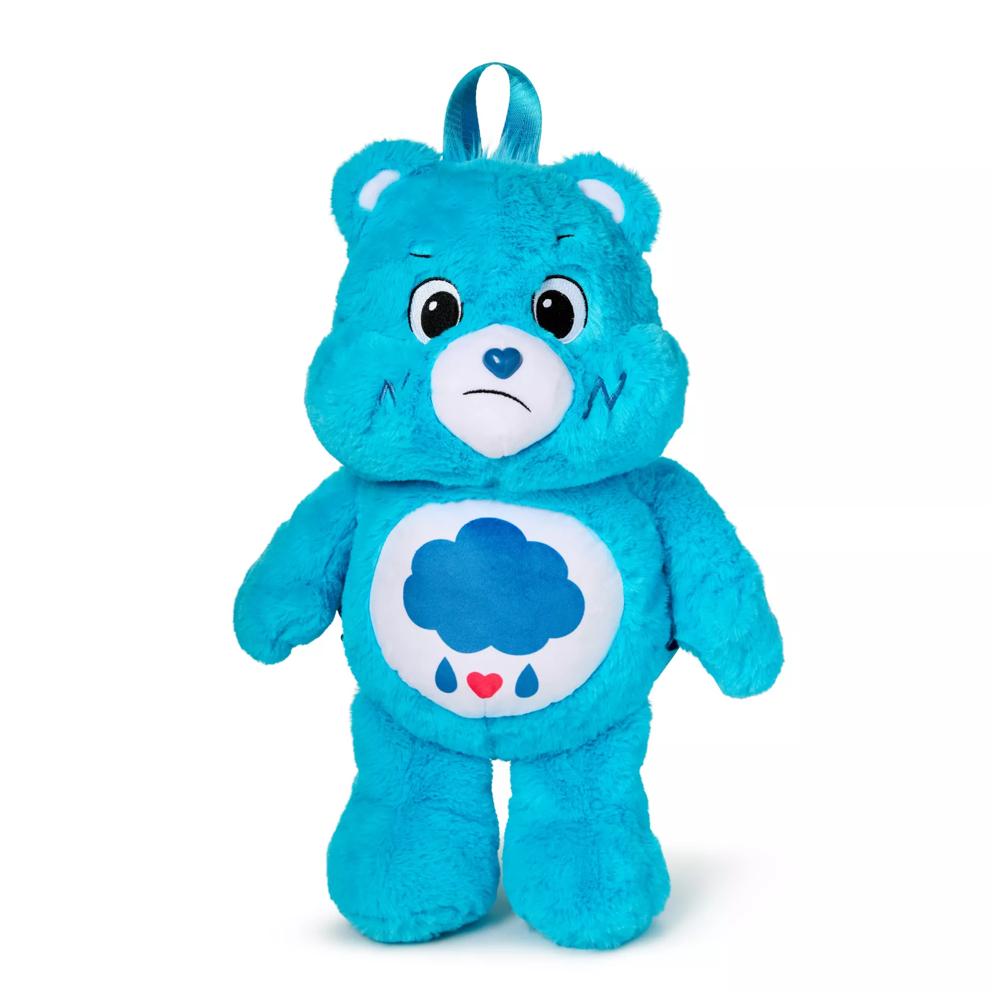 Blue Care Bears Plush Mini Backpack at Spencer's