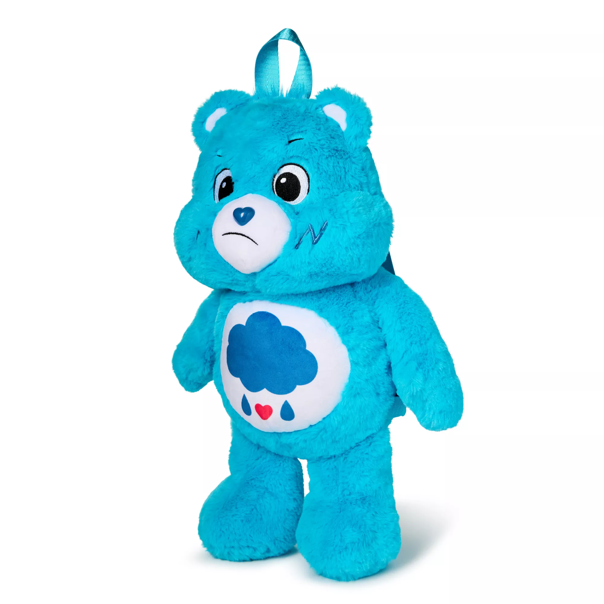 Blue Care Bears Plush Mini Backpack at Spencer's