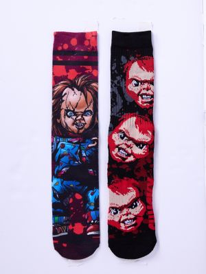 Multi-Pack Chucky Gore Crew Socks 2 Pair - Child's Play - Spencer's