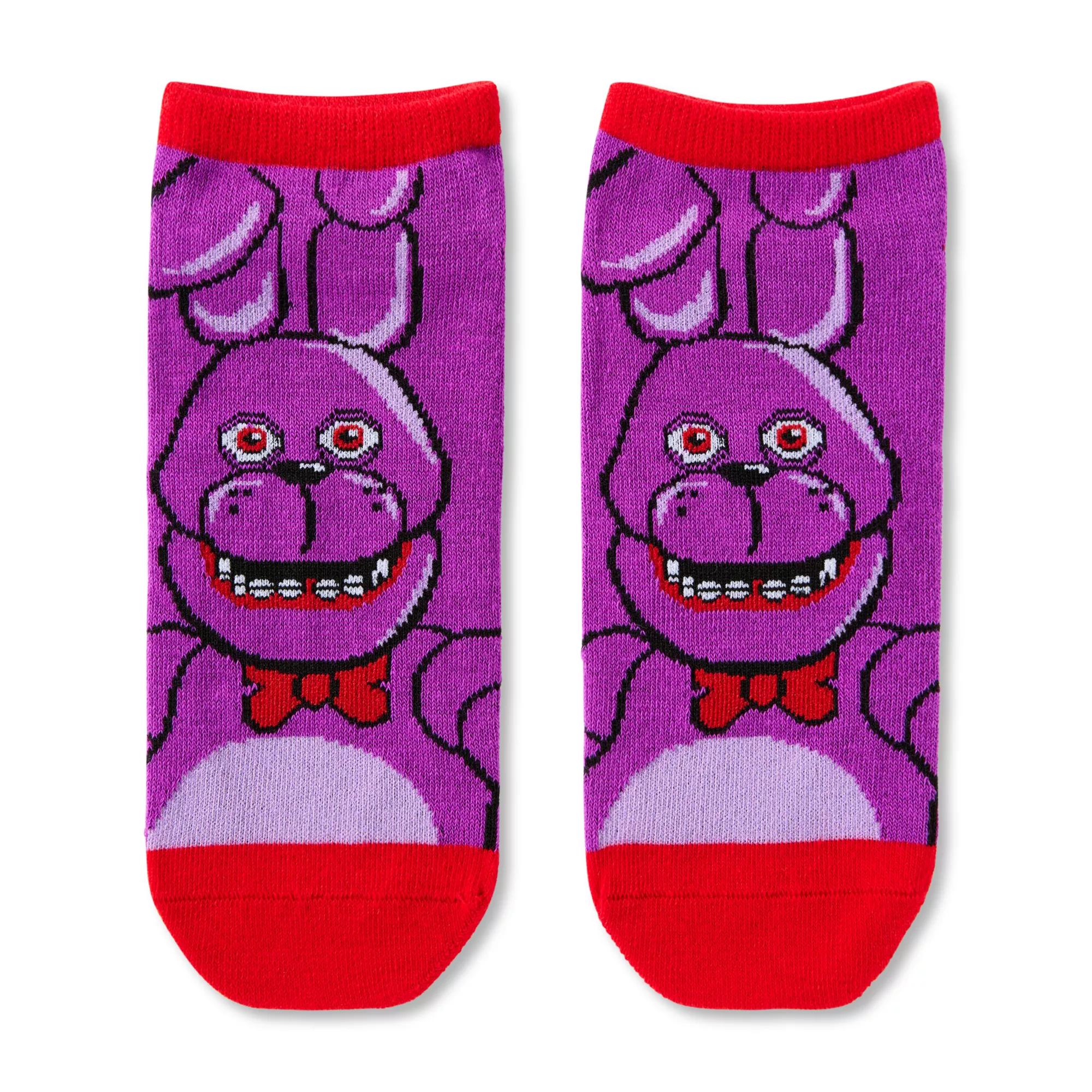 Multi-Pack Five Nights at Freddy's No Show Socks - 5 Pack at Spencer's