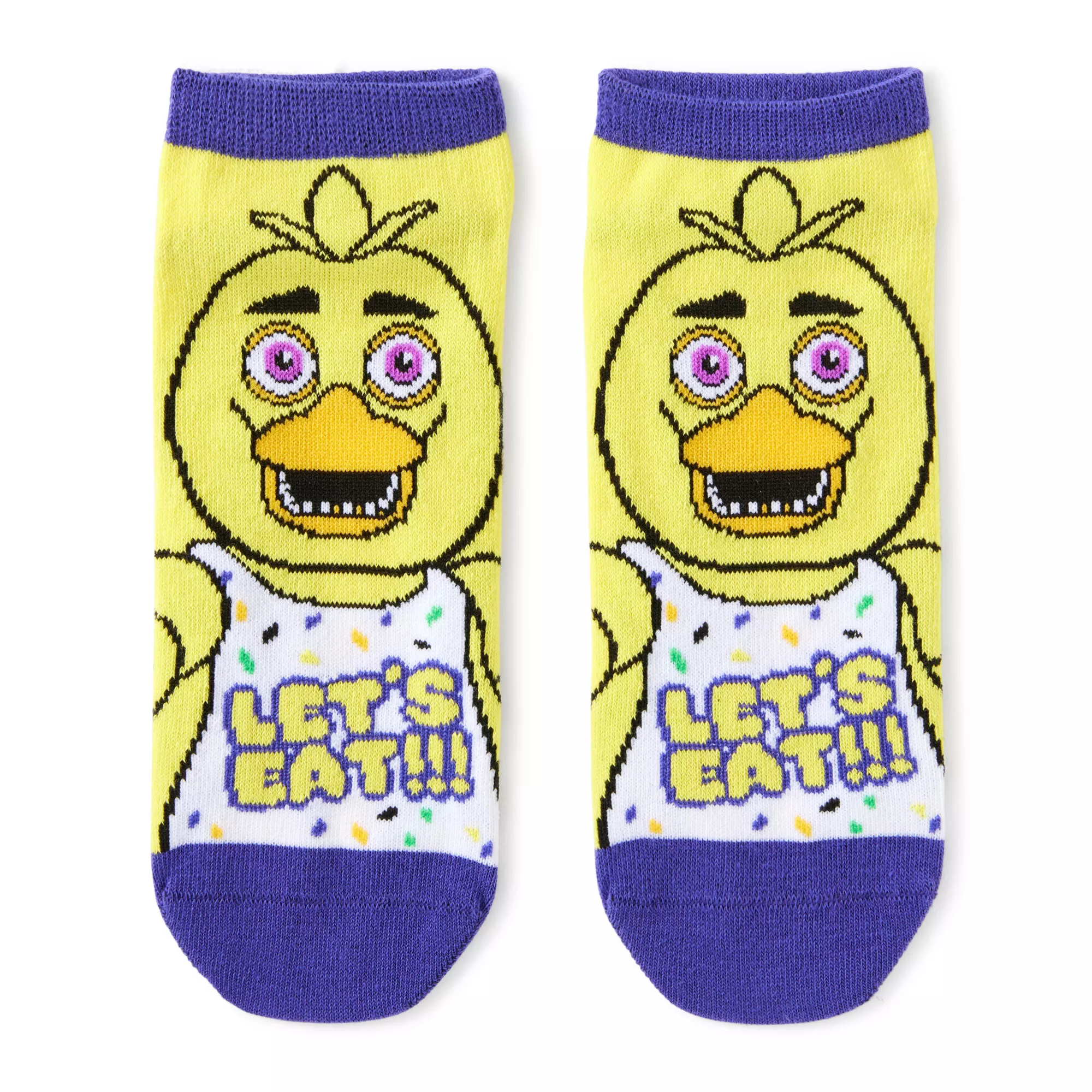 Multi-Pack Five Nights at Freddy's No Show Socks - 5 Pack at Spencer's