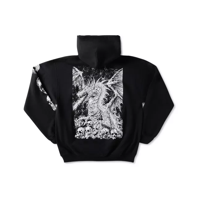 Dragon Skull Hoodie - VampireFreaks at Spencer's