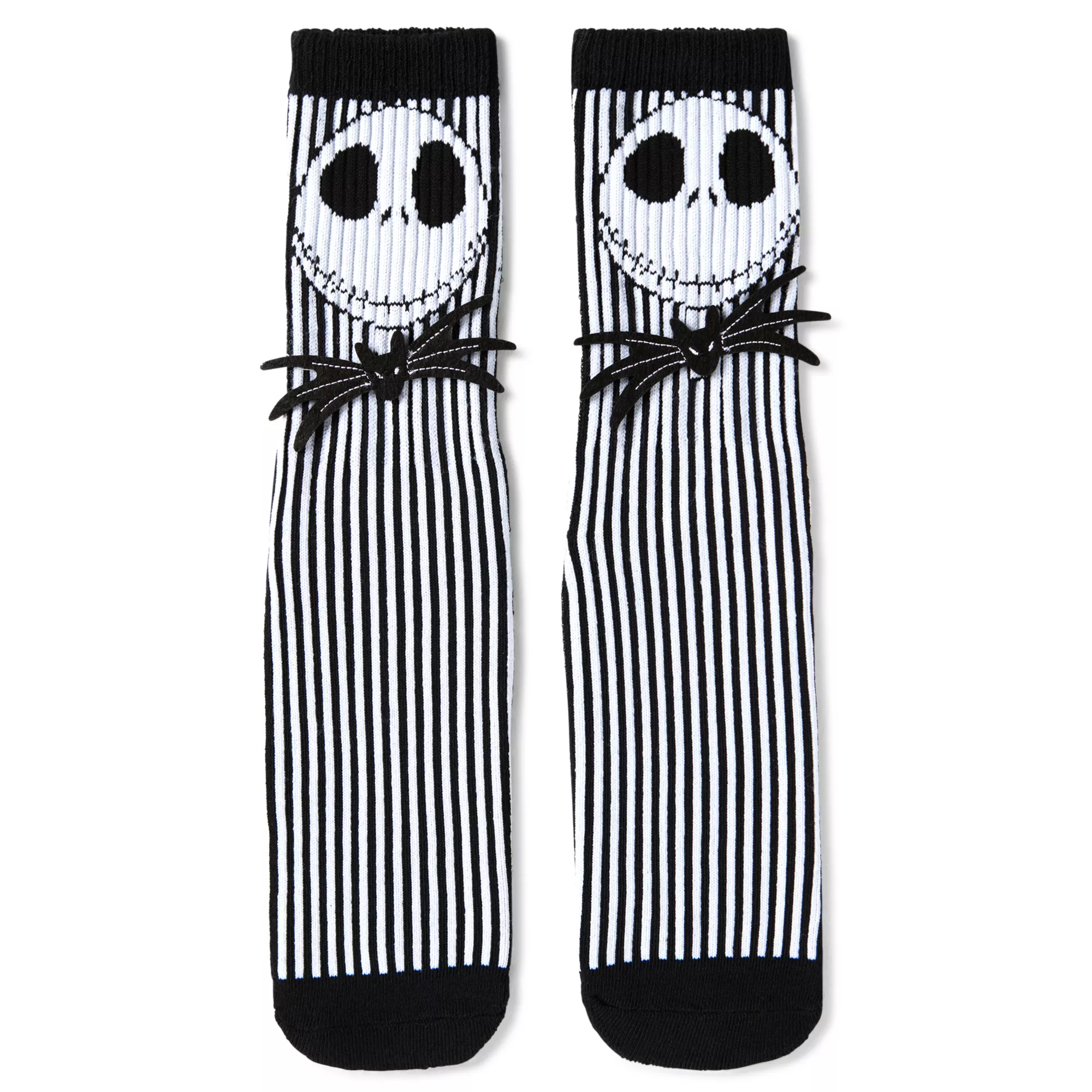 Multi-Pack Jack Skellington and Sally Crew Socks 2 Pack - The Nightmare Before Christmas