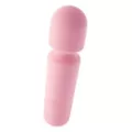 Pink Mini Marvel 8-Function Rechargeable Wand 4.5 Inch -  Hott Love at Spencer's
