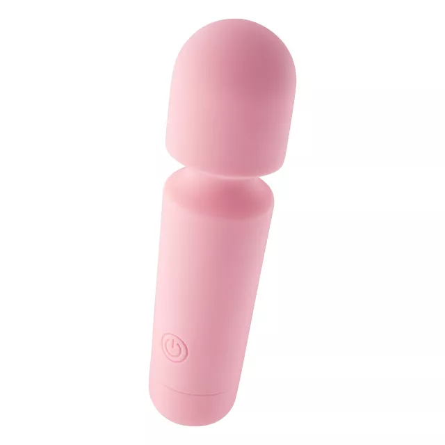 Pink Mini Marvel 8-Function Rechargeable Wand 4.5 Inch -  Hott Love