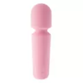 Pink Mini Marvel 8-Function Rechargeable Wand 4.5 Inch -  Hott Love at Spencer's