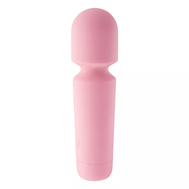Pink Mini Marvel 8-Function Rechargeable Wand 4.5 Inch -  Hott Love at Spencer's