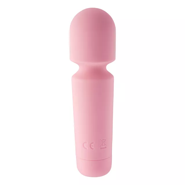Pink Mini Marvel 8-Function Rechargeable Wand 4.5 Inch -  Hott Love at Spencer's