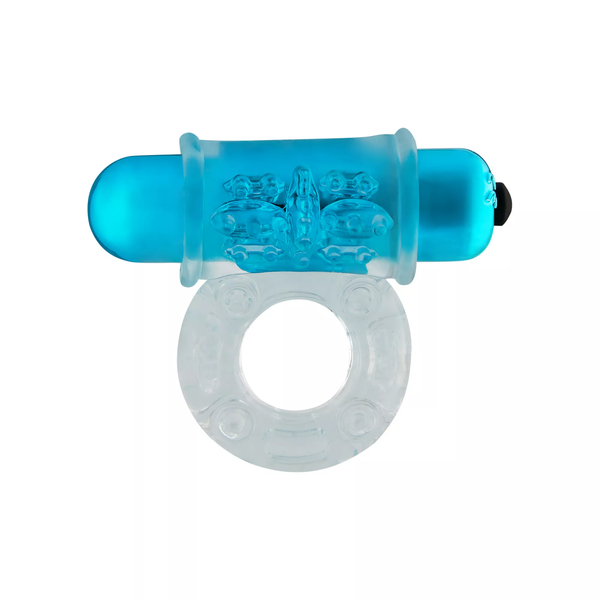 Blue Power Package Vibrating Cock Ring - Hott Love Extreme at Spencer's