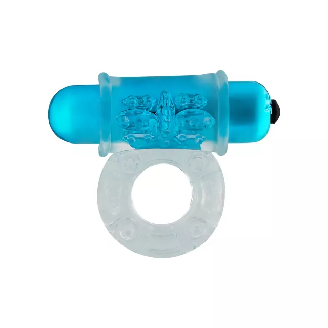 Blue Power Package Vibrating Cock Ring - Hott Love Extreme at Spencer's